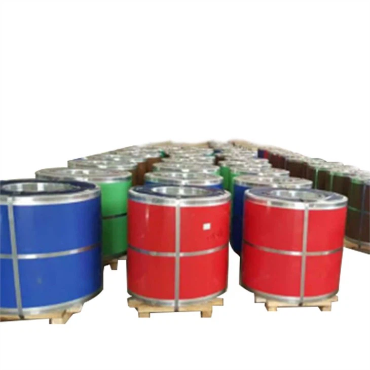 Vorlackierte Aluzink-Stahlspule der Güteklasse G550 aus PPGL für Behälterplatten, hergestellt in Vietnam